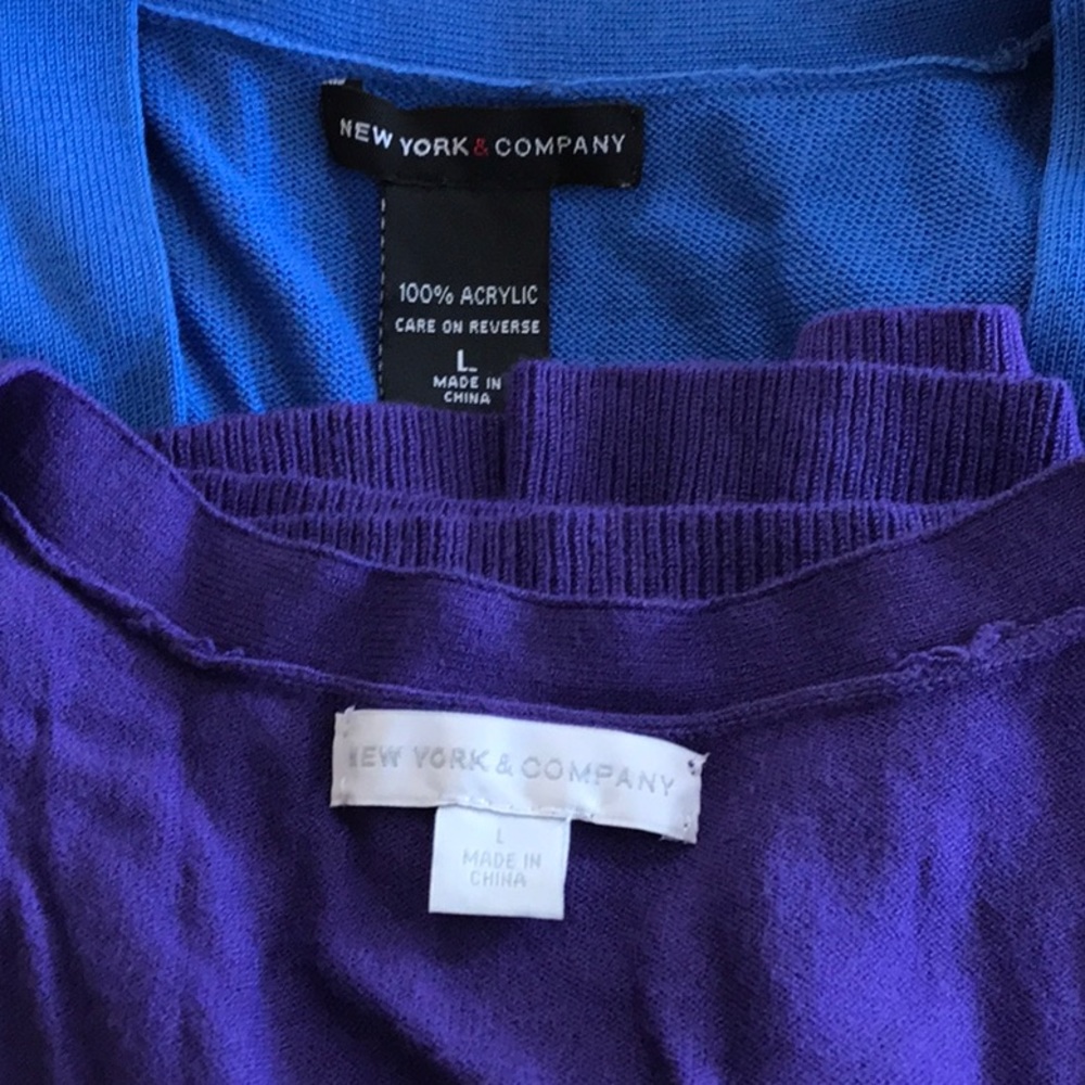 Four button front sweaters. - Picture 6 of 7